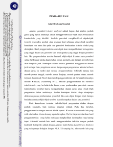 Perbandingan Analisis Laten Kelas Dengan