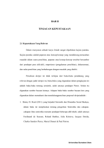 bab ii tinjauan kepustakaan - Universitas Sumatera Utara
