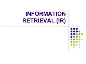 information retrieval (ir)