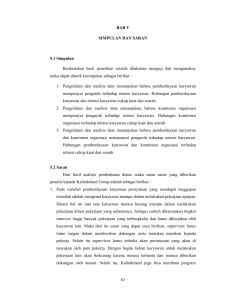 63 BAB V SIMPULAN DAN SARAN 5.1 Simpulan