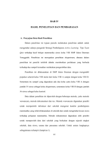 BAB IV HASIL PENELITIAN DAN PEMBAHASAN