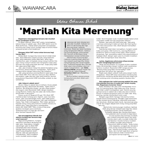 Marilah Kita Merenung