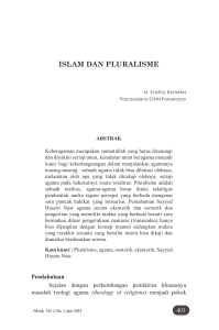 islam dan pluralisme