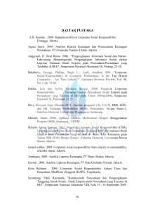 daftar pustaka - Perpustakaan Universitas Mercu Buana