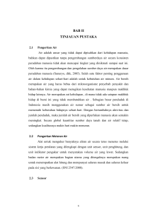 bab ii tinjauan pustaka - POLSRI REPOSITORY