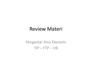 Review Materi - Mas`ud Effendi