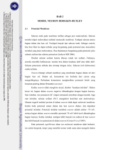 Pemodelan Dan Simulasi Sistem Dinamika Propagasi Potensial