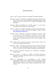 76 DAFTAR PUSTAKA Arifin, Z. (2011). Evaluasi Pembelajaran