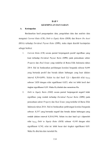 114 BAB V KESIMPULAN DAN SARAN A. Kesimpulan Berdasarkan