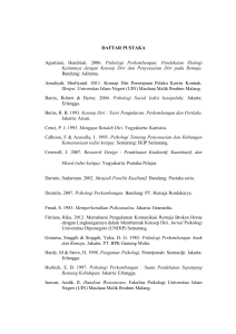 DAFTAR PUSTAKA Agustiani, Hendriati. 2006. Psikologi