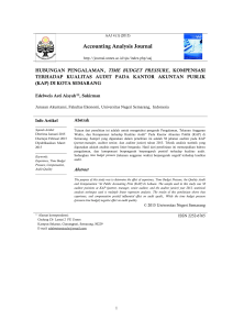 Accounting Analysis Journal