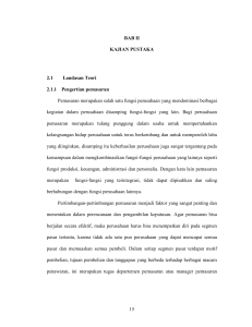 15 BAB II KAJIAN PUSTAKA 2.1 Landasan Teori 2.1.1 Pengertian