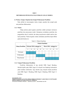 BAB 3 METODOLOGI PENELITIAN DAN PERANCANGAN MODUL