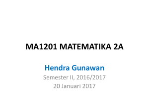 ma1101 matematika 1a