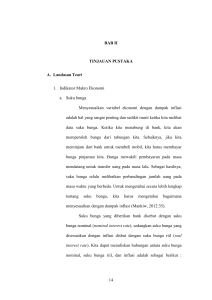 14 BAB II TINJAUAN PUSTAKA A. Landasan Teori 1. Indikator