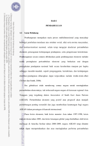 BAB I PENDAHULUAN 1.1 Latar Belakang