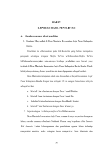 bab iv laporan hasil penelitian