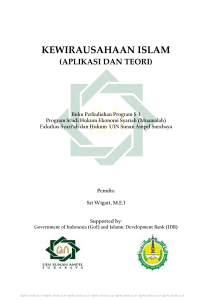 kewirausahaan islam - Digilib UIN Sunan Ampel Surabaya