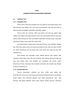 BAB 2 LANDASAN TEORI DAN KERANGKA PEMIKIRAN 2.1