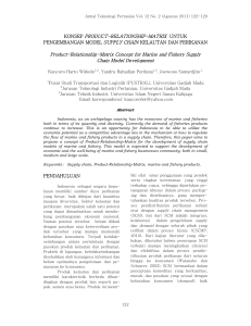 konsep product-relationship-matrix