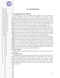 iii. metodologi - IPB Repository