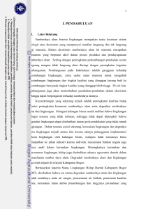 i. pendahuluan - IPB Repository