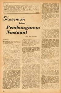 Pewnhangunan Nasional - Dokumentasi Sastra Indonesia