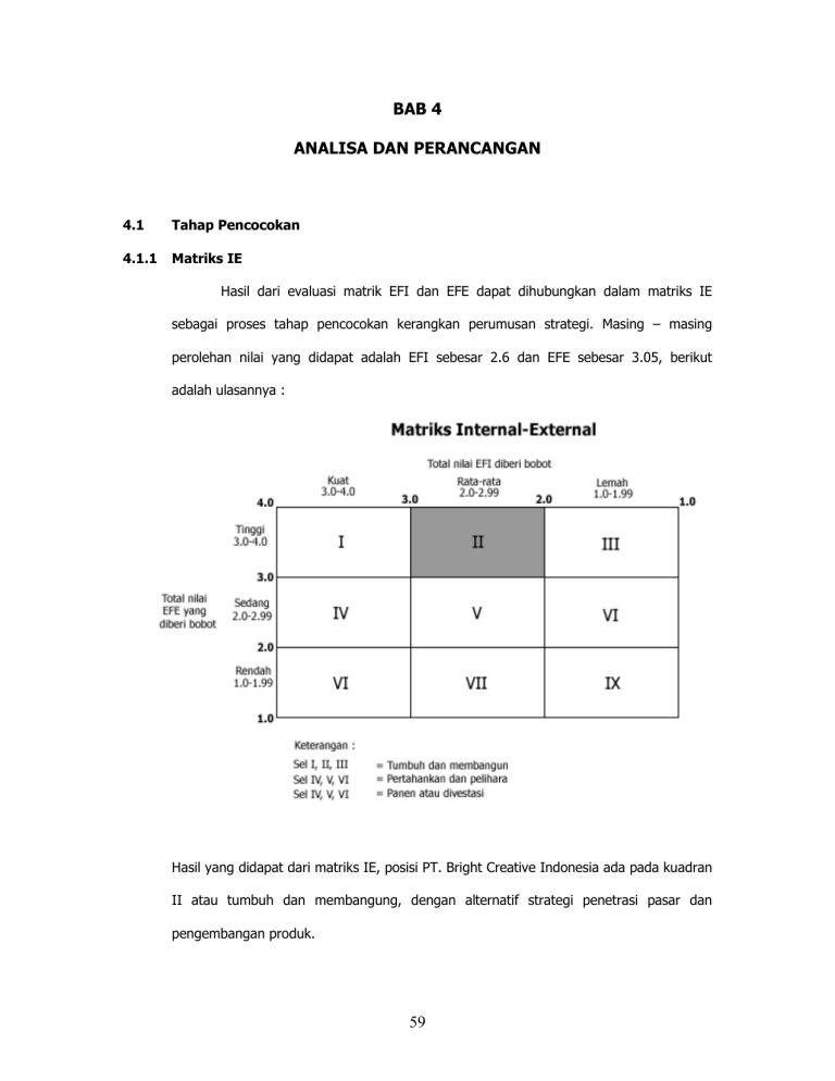 59 BAB 4 ANALISA DAN PERANCANGAN