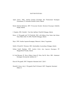 DAFTAR PUSTAKA Agnes Sawir. 2002. Analisis Kinerja Keuangan