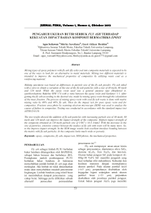 FORMAT for JTM - Jurnal Ilmiah Fakultas Teknik