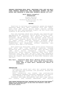 PENDAHULUAN - Repositori Tugas Akhir Universitas Maritim Raja