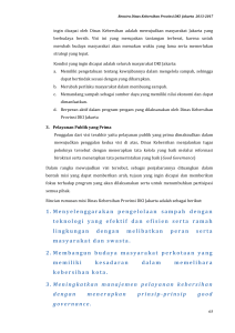 1. Menyelenggarakan pengelolaan sampah dengan teknologi yang