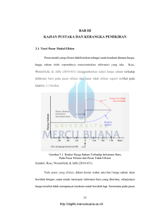 BAB III KAJIAN PUSTAKA DAN KERANGKA PEMIKIRAN