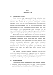 BAB I PENDAHULUAN 1.1. Latar Belakang