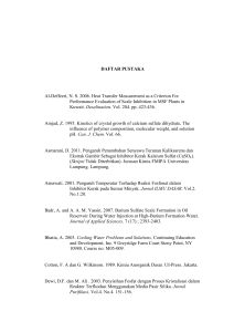 DAFTAR PUSTAKA Al-Deffeeri, N. S. 2006. Heat Transfer