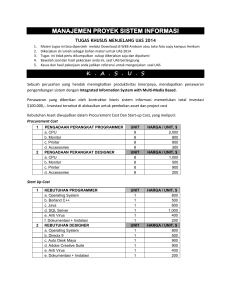 manajemen proyek sistem informasi - E