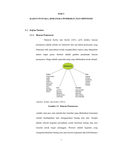 7 BAB 2 KAJIAN PUSTAKA, KERANGKA PEMIKIRAN, DAN