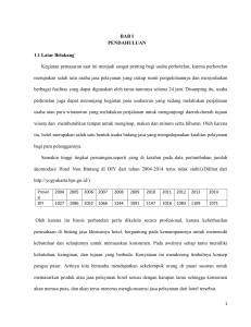 BAB I PENDAHULUAN 1.1 Latar Belakang` Kegiatan