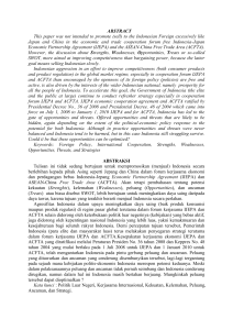 ABSTRACT This paper was not intended to promote (sell) to the
