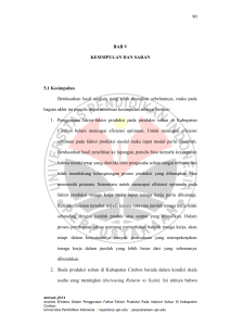 90 BAB V KESIMPULAN DAN SARAN 5.1