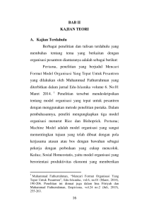 16 BAB II KAJIAN TEORI A. Kajian Terdahulu Berbagai penelitian