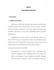 BAB II TINJAUAN PUSTAKA