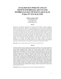 analisis dan perancangan sistem informasi akuntansi pembelian