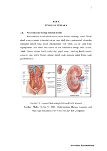 5 BAB II TINJAUAN PUSTAKA 2.1. Anatomi dan Fisiologi Saluran