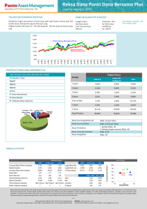 panin dana utama plus - Panin Asset Management