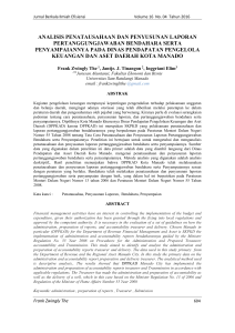 analisis penatausahaan dan penyusunan - E