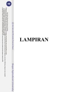 lampiran - IPB Repository
