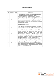 daftar terjemah - IDR IAIN Antasari Banjarmasin