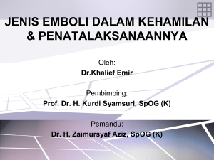 kelainan embolik