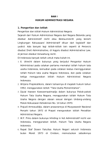 hukum administrasi negara